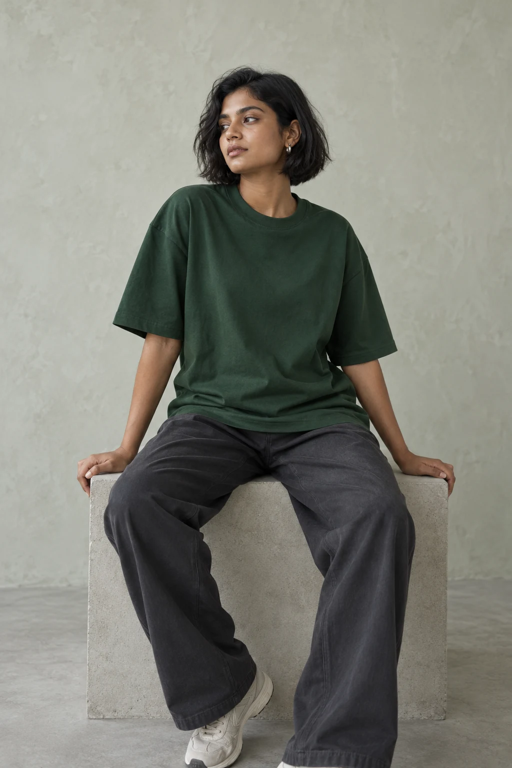 Essential Tee — Forest