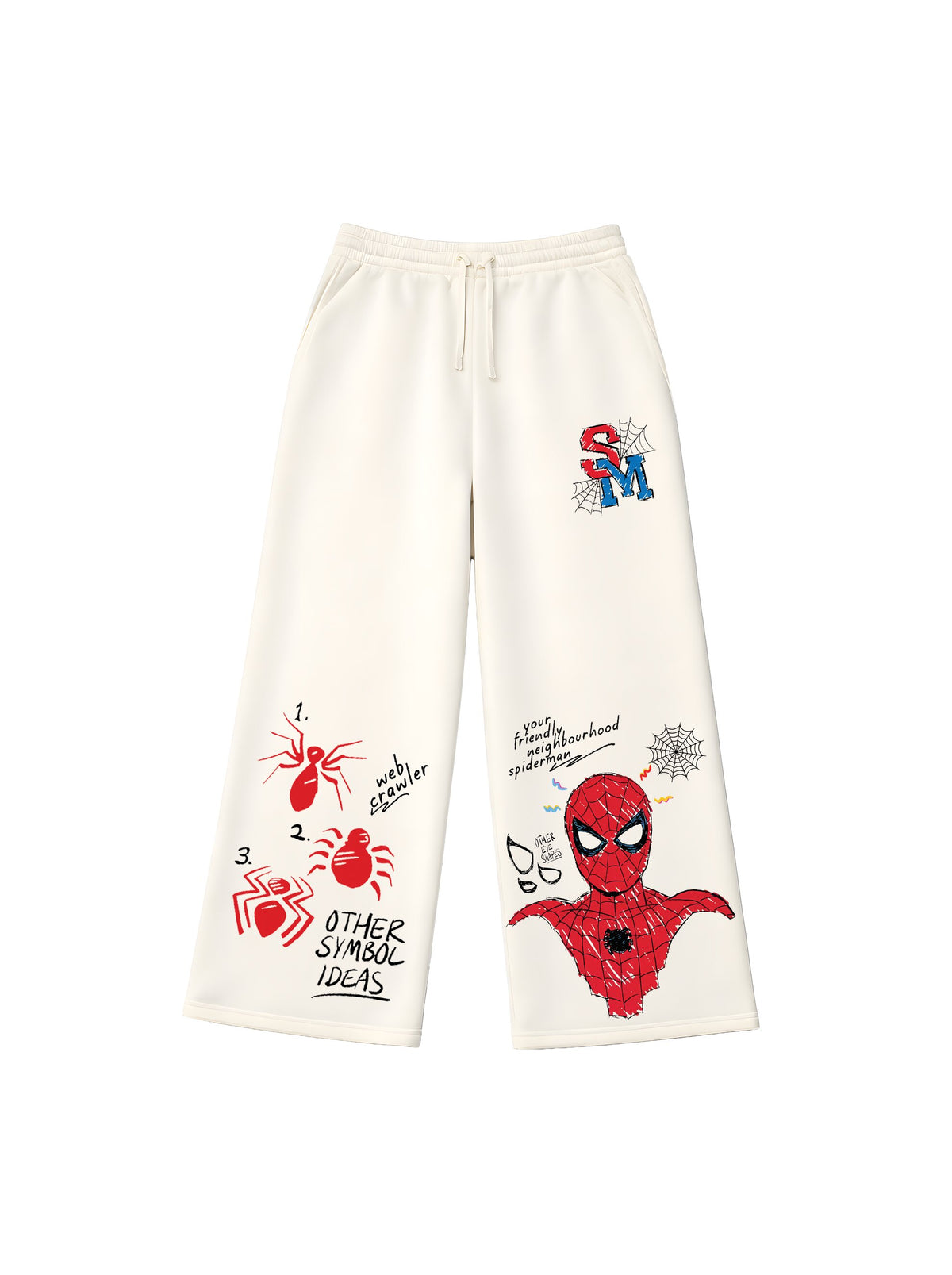 Doodle Graphic Sweatpants